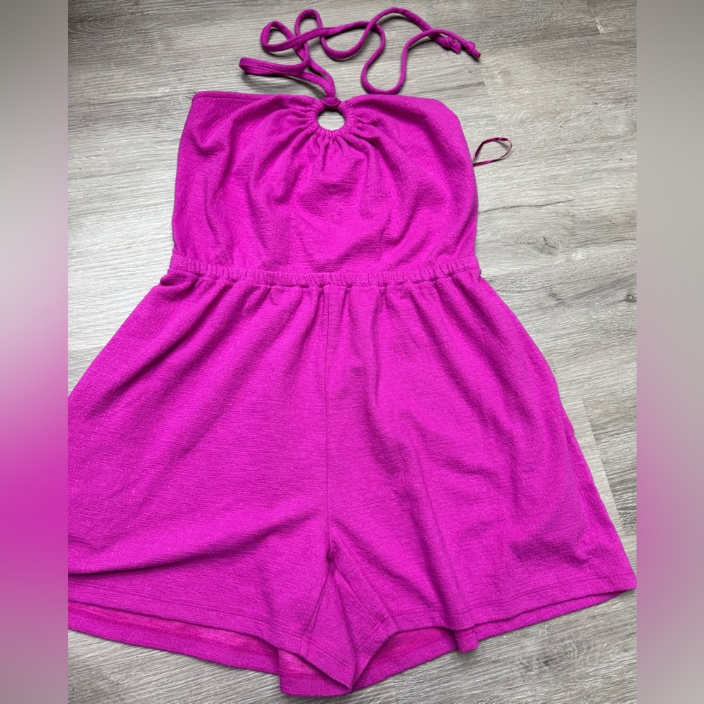 Old Navy Fuchsia Kids Romper